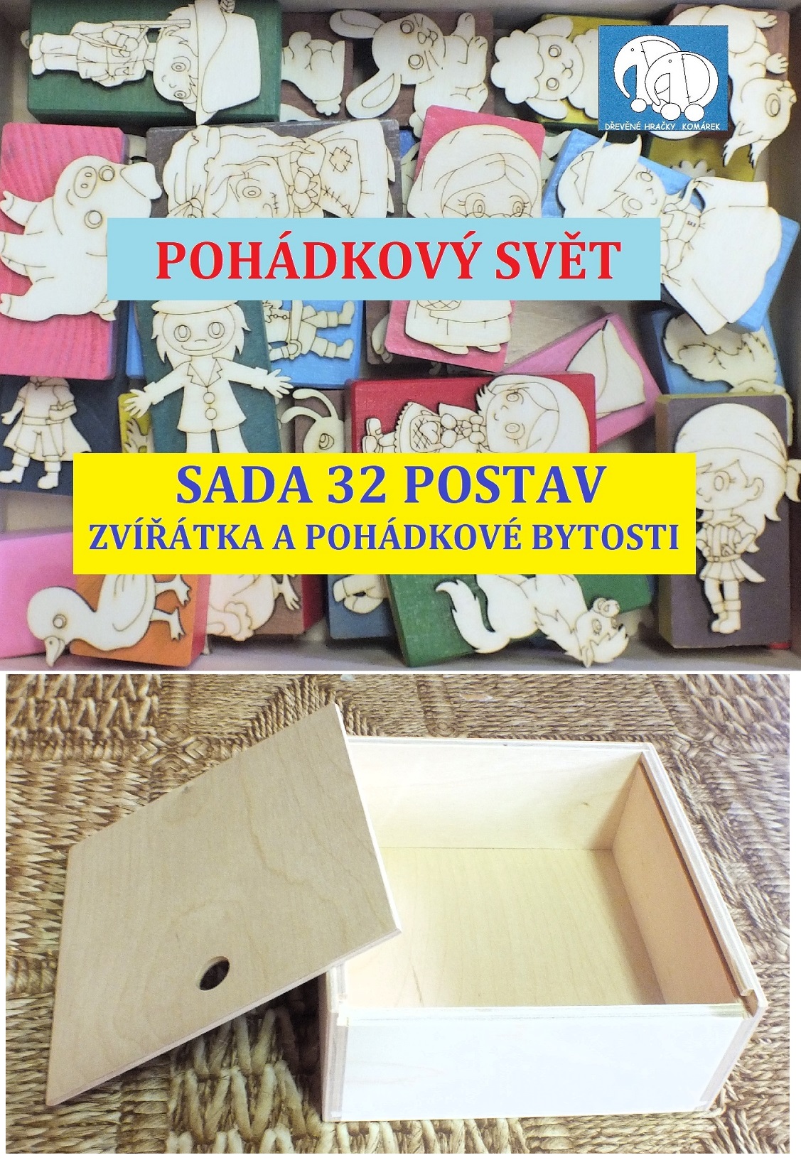 POHÁDKOVÝ SVĚT malovaný