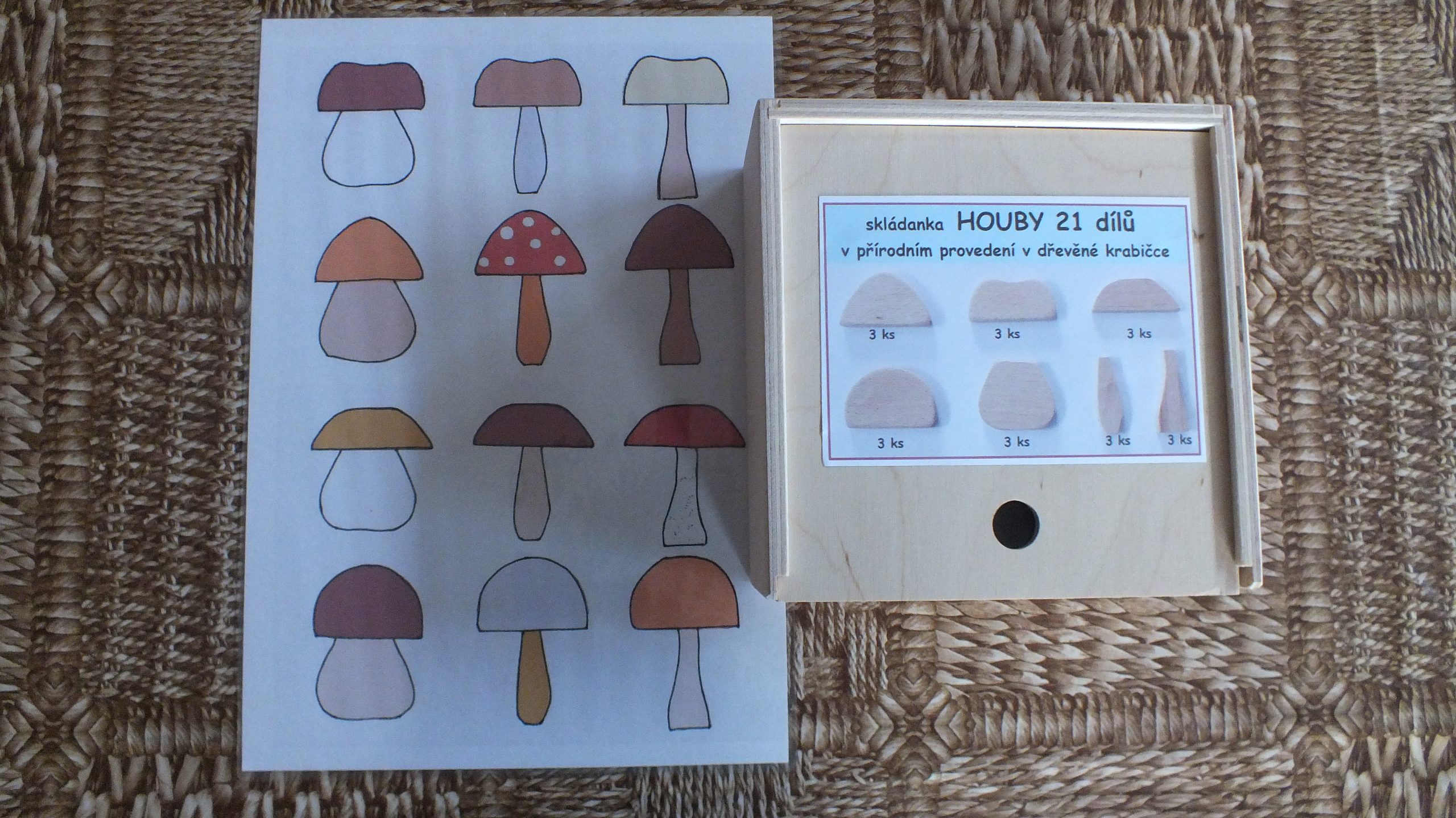 HOUBY SKLÁDANKA